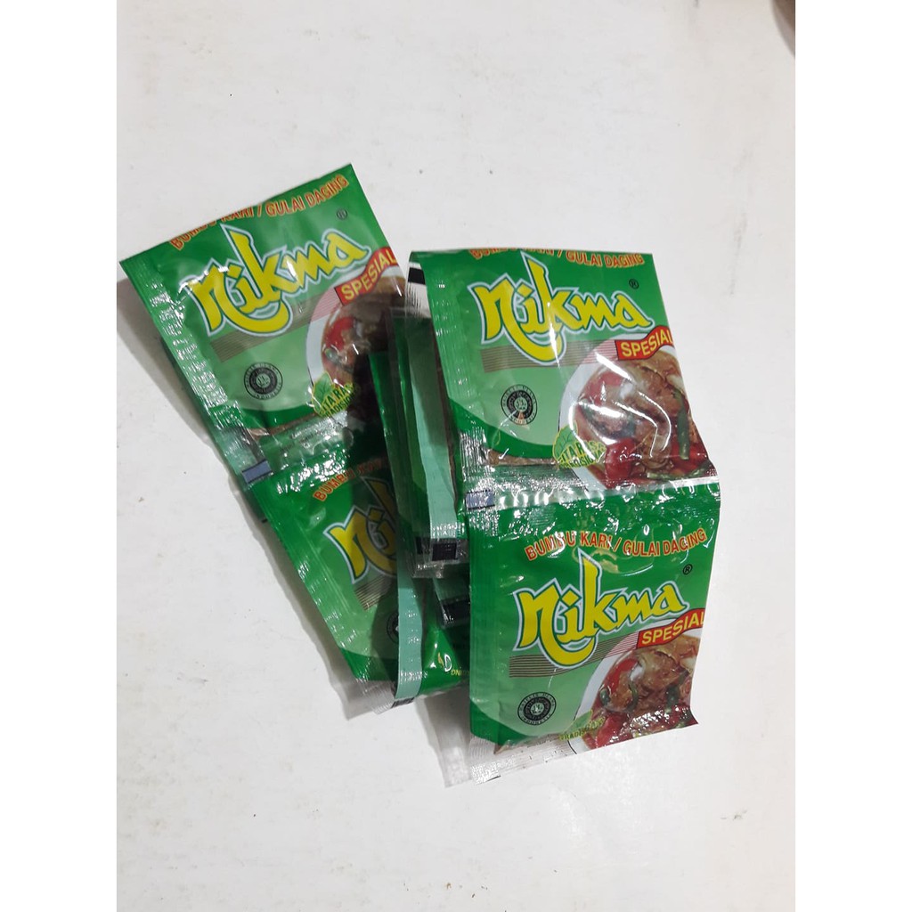 

Bumbu Kari atau Gulai Daging Nikma 12 X 5 gram