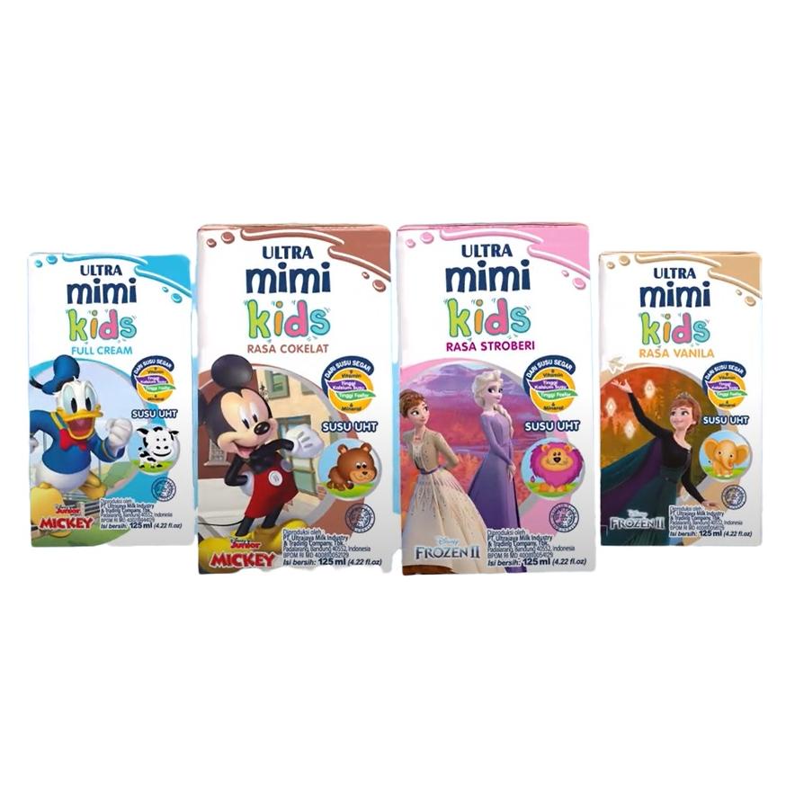 

Susu Ultra Mimi UHT 125ml per dus isi 40pcs - Full Cream/Cokelat/Strawberry/Vanila/Mix 2 Rasa