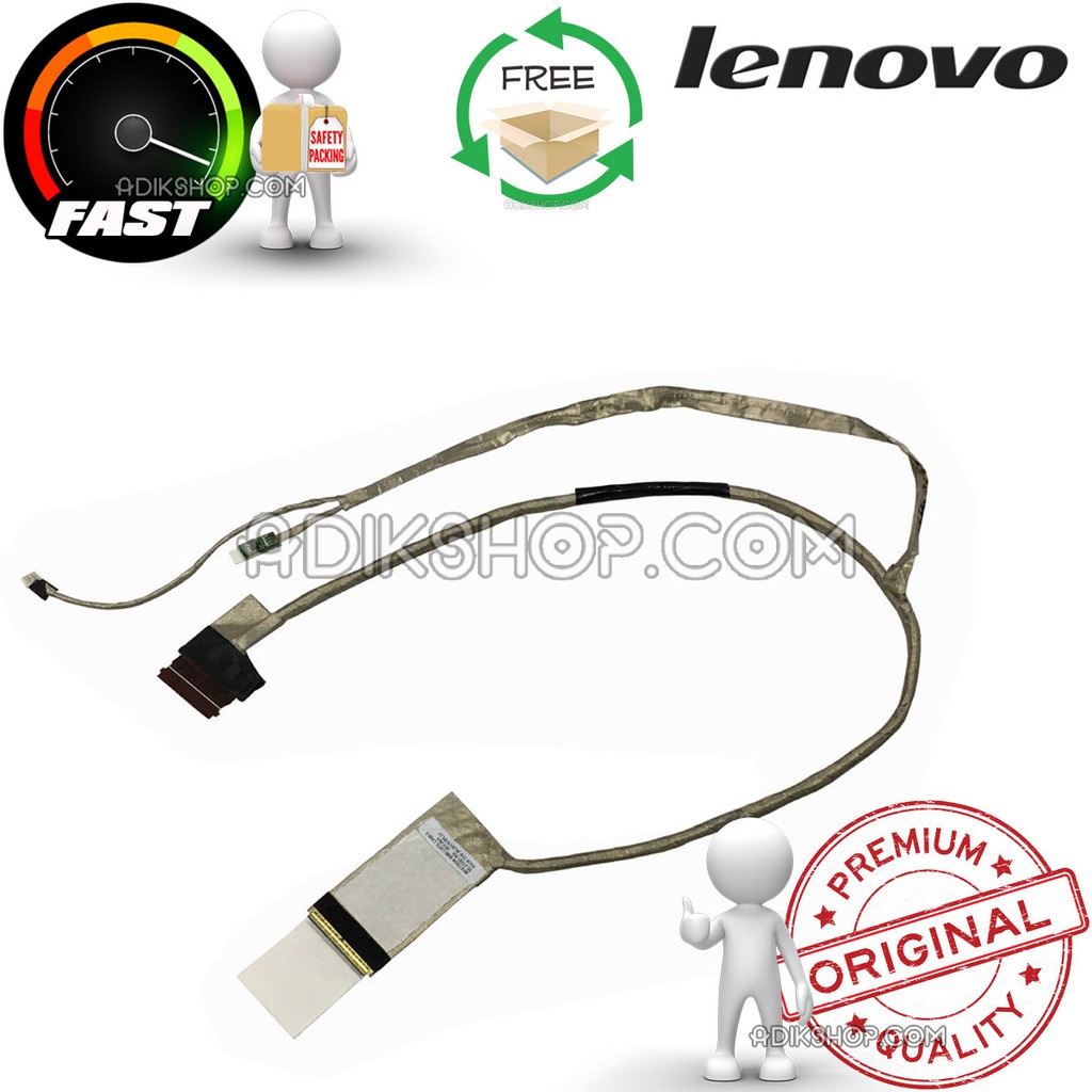Kabel Flexible LCD Laptop LENOVO B480 B480A B490 M490 P.N 50.4TF01.004