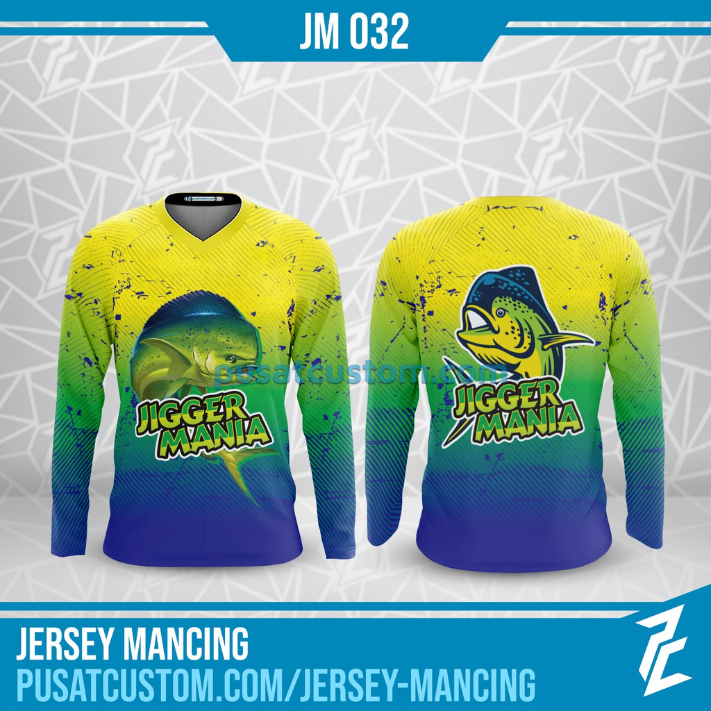 JERSEY MANCING SATUAN  CUSTOM NAMA JM 032