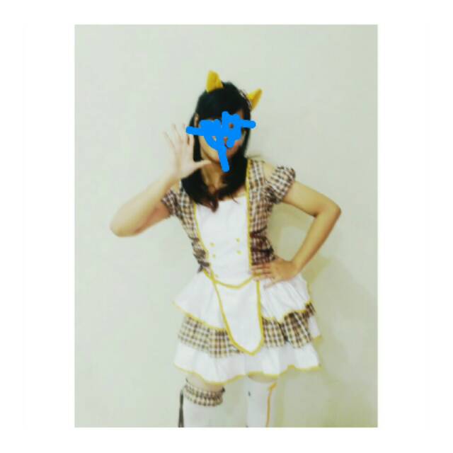 KOSTUM MAID / JEPANG / DANCE / COSPLAY / DRESS