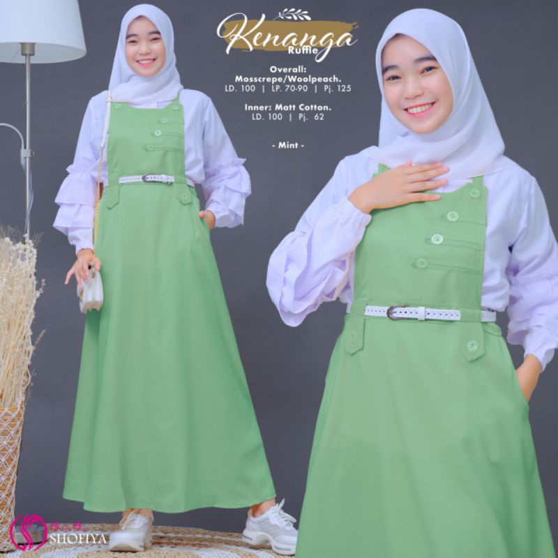 KENANGA SET RUFFLE (INNER+OUTER) ORIGINAL BY SHOFIYA