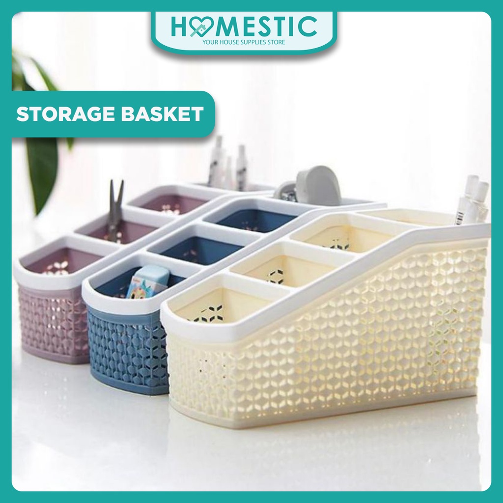 Storage Basket / Keranjang Penyimpanan / Rak Kosmetik / Keranjang serbaguna