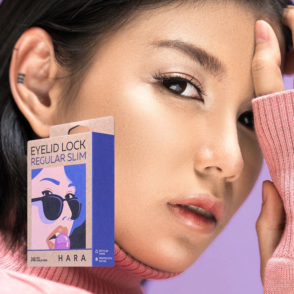 ORI Hara Eyelid Lock Regular Slim Skot Mata 3M Eyelid Tape Transparan Berpori