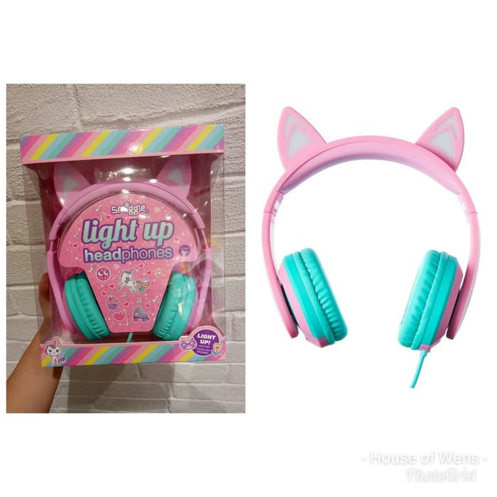 SMIGGLE LIGHT UP HEADPHONES   HEADPHONE SMIGGLE