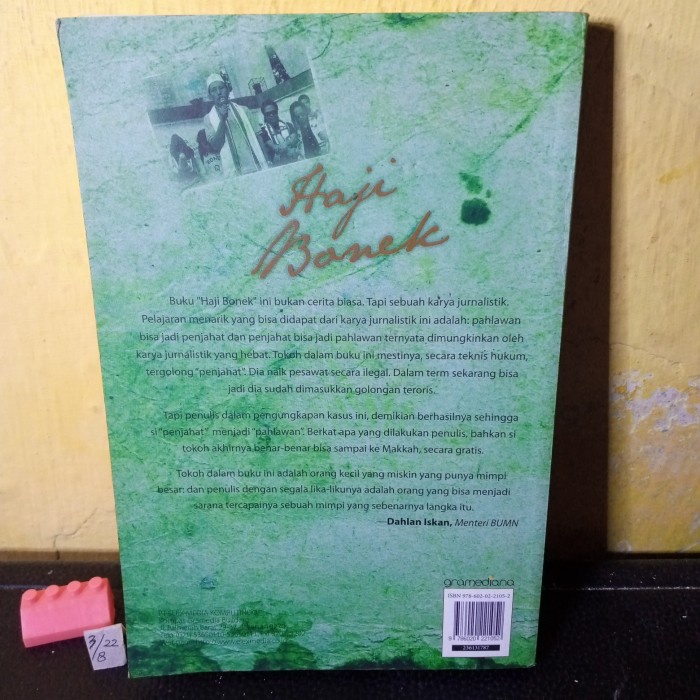 buku motivasi haji Bonek Dahlan Iskan by Siti Nasyiah 270 hal