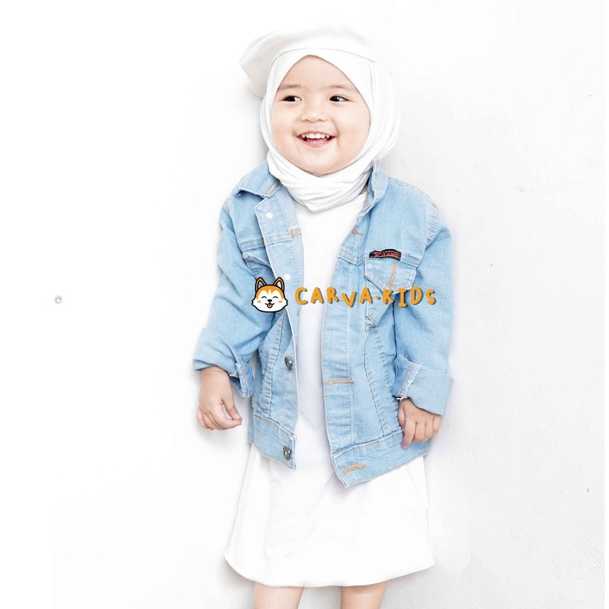 JAKET JEANS ANAK JAKET BAYI PREMIUM PRIA WANITA ORIGINAL DENIM  JAKET ANAK JAKET BAYI 1-13 TAHUN REALPICT