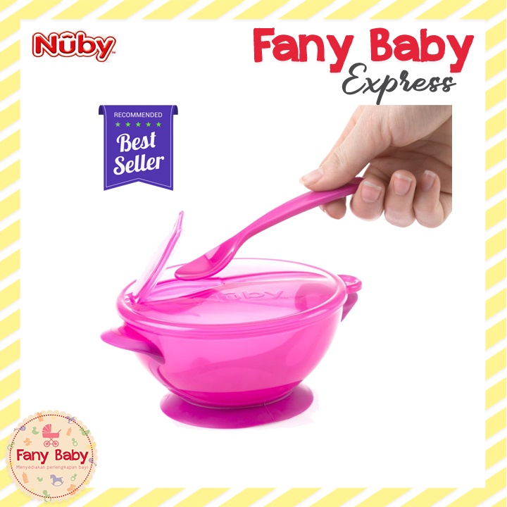 NUBY GARDEN FRESH SUCTION BOWL N SPOONLID