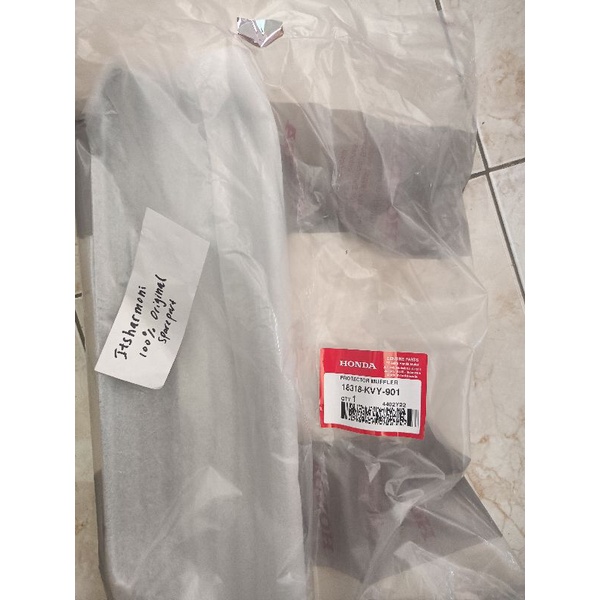 Cover Knalpot Beat Karbu Ori AHM 18318KVY901