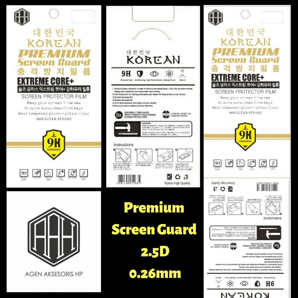 KOREAN Tempered Glass Infinix S4 X626 6.2 inchi Anti Gores Kaca X626 Screen Guard 9H 2.5D 0.3mm