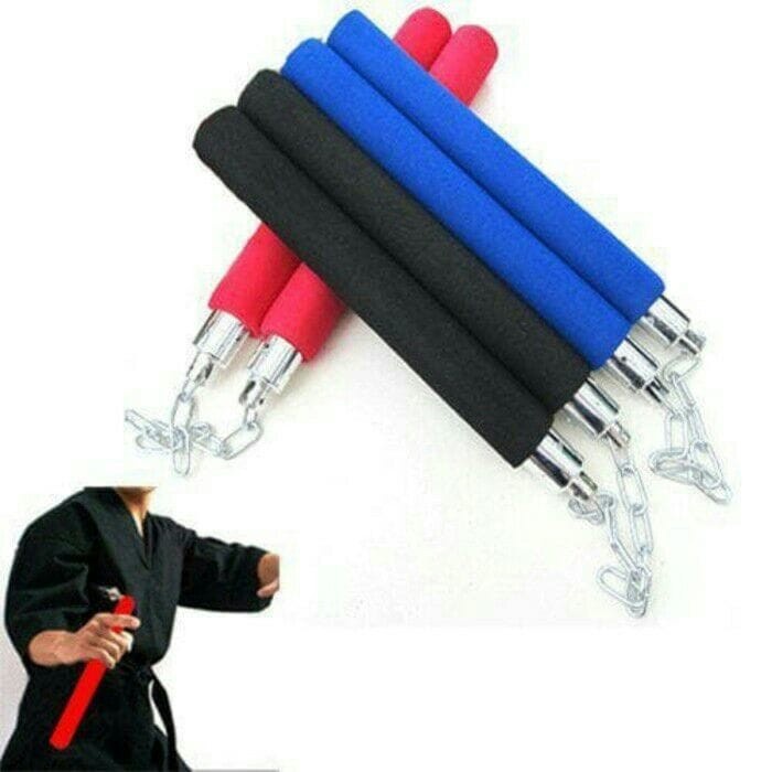 Ruyung Busa Stick Ruyung Busa Double Stick Nunchaku Foam Spon Latihan