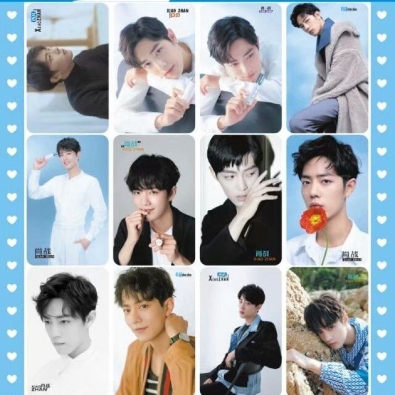 Chen Qingling Xiao Zhan Poster Wall Sticker Signature Asrama Oversized Kamar Tidur Gantung Kertas Wa Shopee Indonesia