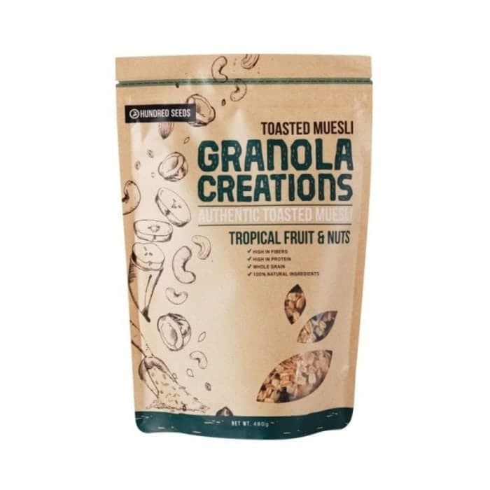 

Jual Granola Creations Granola Tropical Fruit & Nut 400G