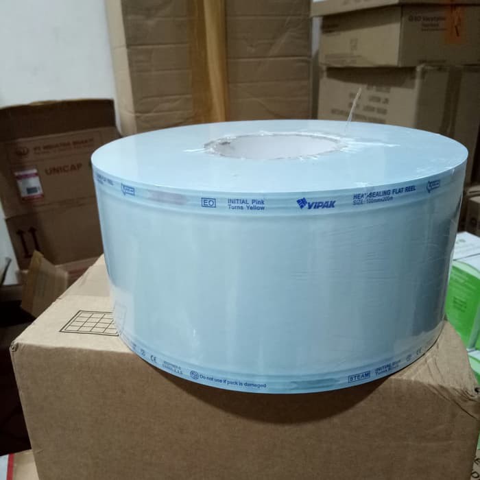 Pouches sterilisasi 10cm Sterilisasi Pouches 10cm terlaris nusantara