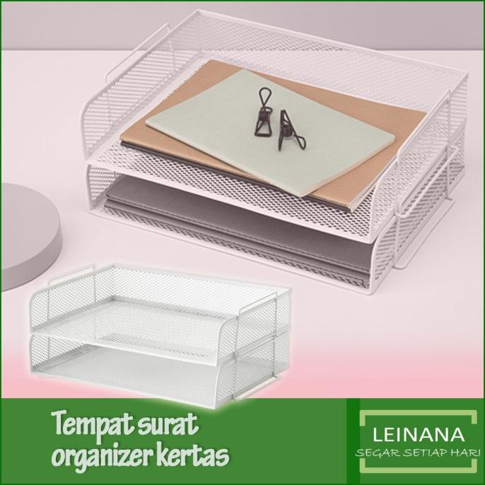 

Office & Stationery | Document Organizer | Tempat Kertas A4 / Tempat Surat Putih 34X24 Cm / Tempat File A 4 | Best Seller