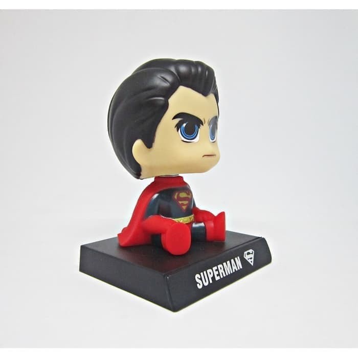 Pajangan Dashboard Mobil Bobble Head Kepala Goyang Superman