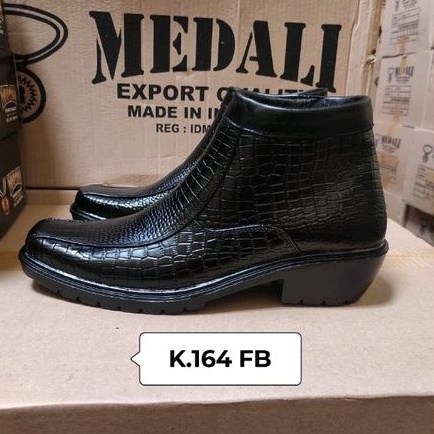 Sepatu kulit pria PDH  boots polri TNI security guard PNS sepatu Kerja formal Tampil lebih keren