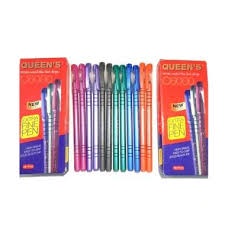 Pulpen / Bulpen Queens C6000 Isi 12 Pcs