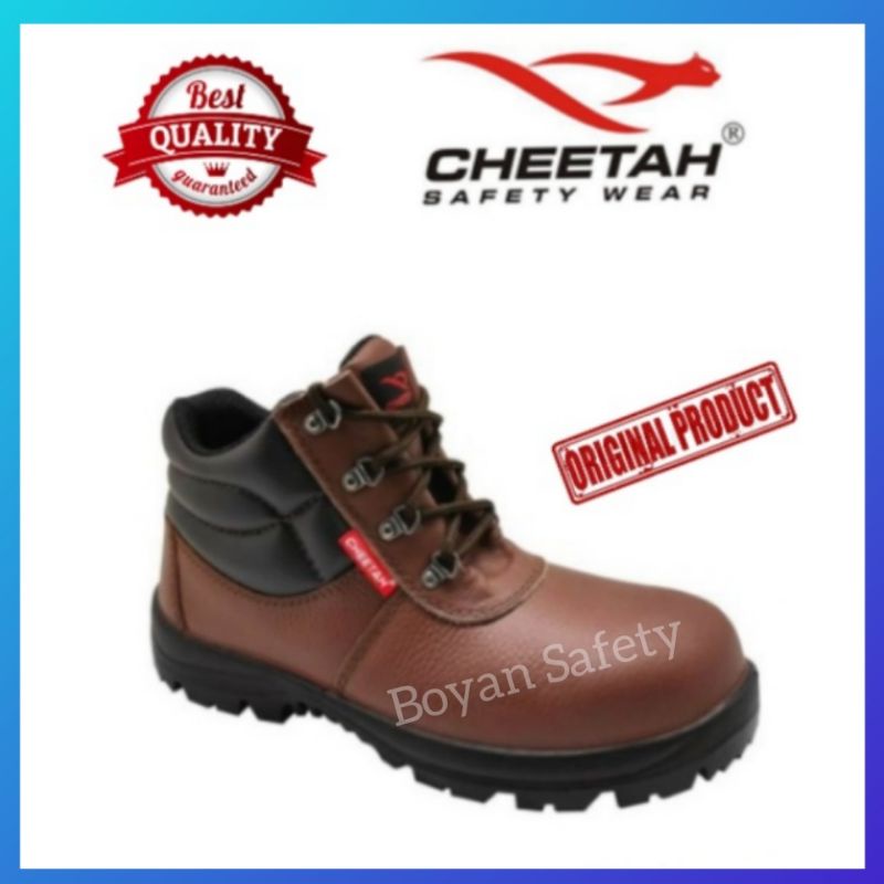 sepatu safety cheetah 7106c original safety shoes