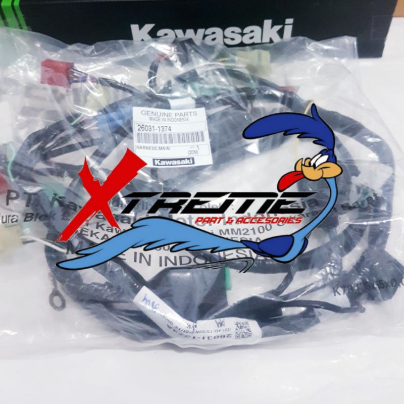 Kabel Body Ninja R SuperKips Original Kawasaki Tahun 2011-2015 Harness Main Super Kips 1374