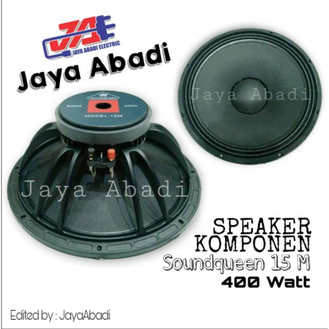 Speaker Komponen SOUNDQUEEN 15M