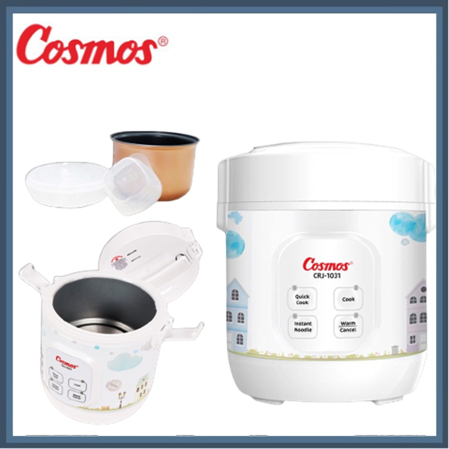 rice cooker mini digital 4 in 1 cosmos crj 1031