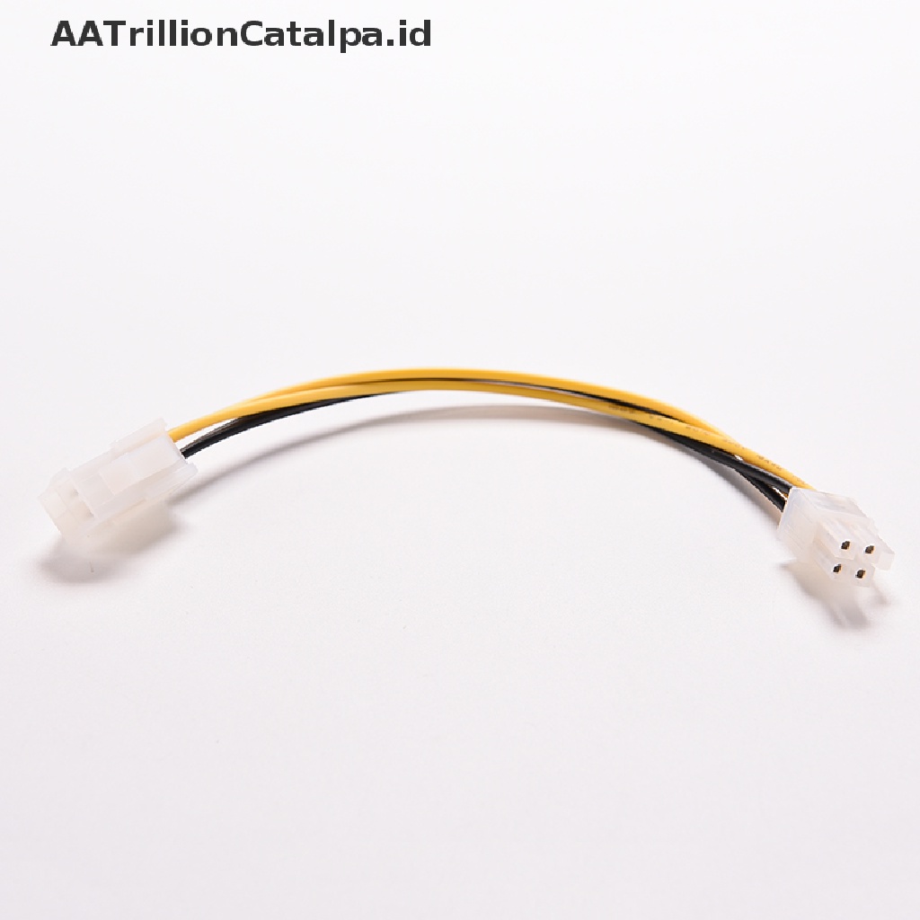 Aatrillioncatalpa Kabel Adapter Konektor Power Supply ATX 4 Pin Male Ke Female 8 20cm