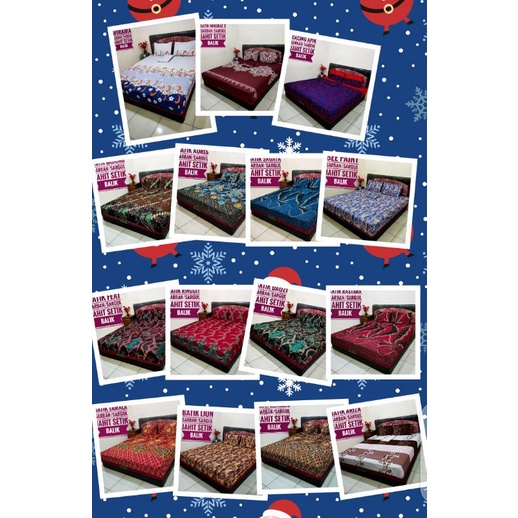 sprei homemade murah uk 180 motif batik