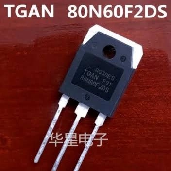TGAN 80N60F2DS 80N60FD Trinno IGBT 80A 600V To-3p 80N60 Transistor - Original