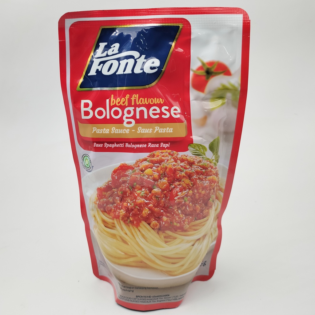 

La Fonte Saus Pasta Bolognese Spaghetti Instant 315 gr