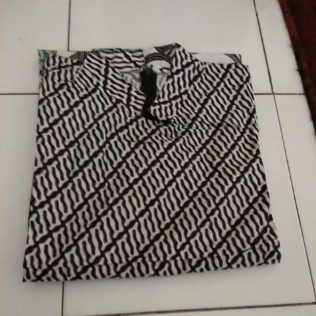 Terlaris Serut Genes Jelita Tunic Navbor Yelbor Whitbor Creambor Tunik Batik Modern Hrb030 Dolbi Dob