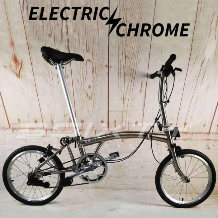 Sepeda 3Sixty Electric Chrome - Ready