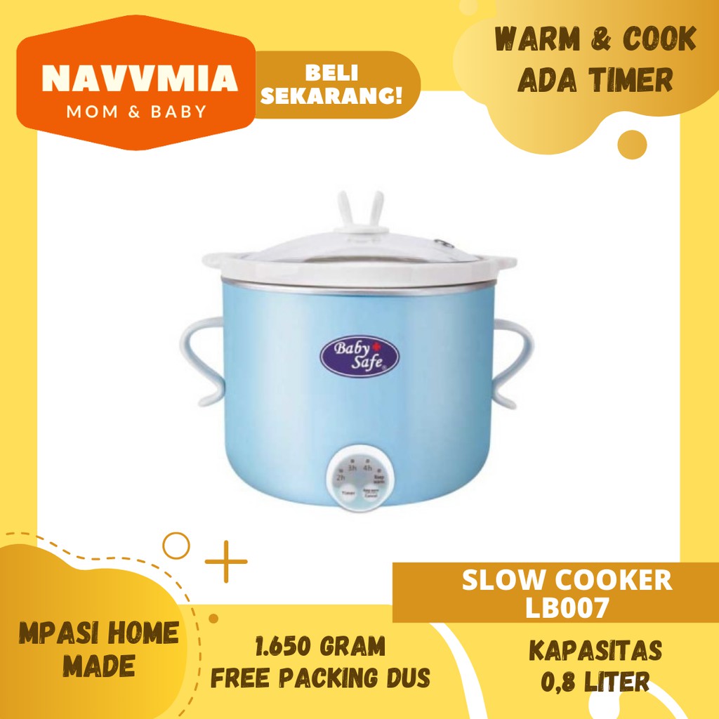 Jual Slow Cooker LB007 Baby Safe Mpasi Homemade Jogja Shopee Indonesia