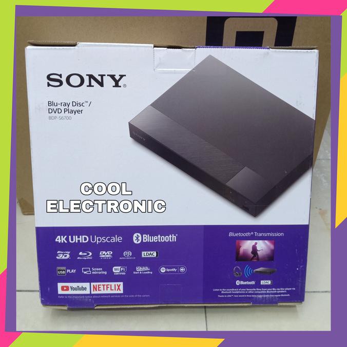 Fikashop000 | Sony Bdp S6700 - Dvd Player Bluray - 4K Uhd Upscale - Bergaransi