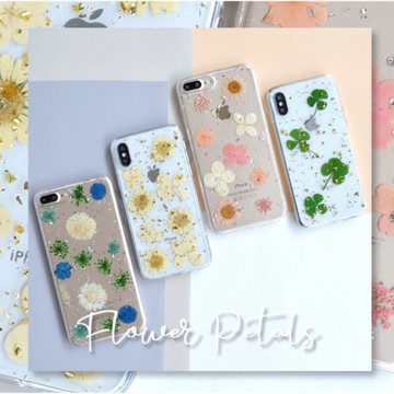 FLOWER PETALS SOFT CASE FOR IPHONE OPPO XIAOMI VIVO