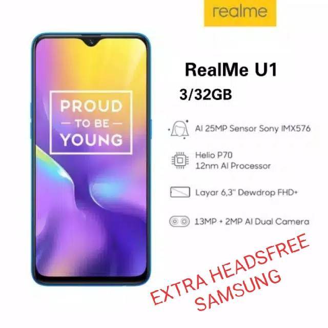 Realme U1 3 32 Gb Shopee Indonesia