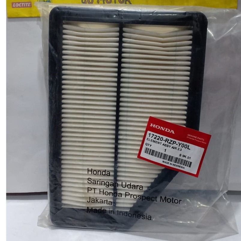 FILTER UDARA HONDA ALL NEW CRV 2.0 ASLI 17220-RZP-Y00L