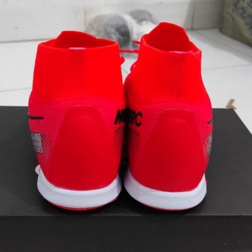 BESTPROMO Sepatu Futsal Mercurial Superfly7 Elite Laser Crimson ic