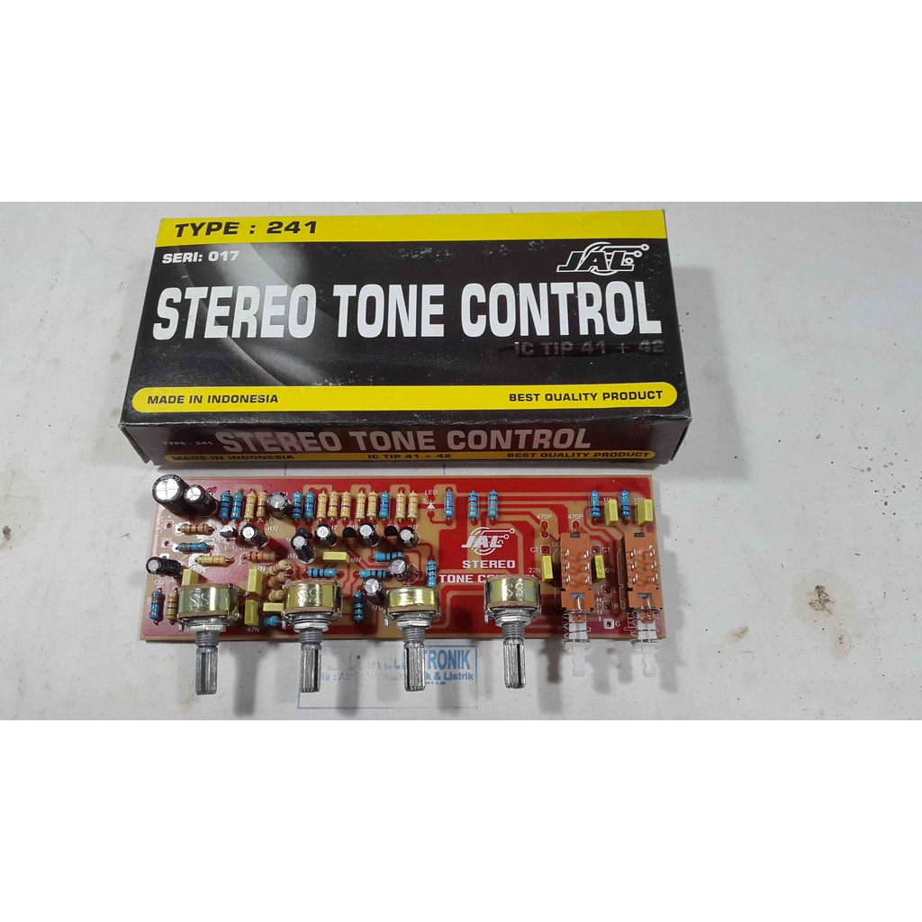 KIT TONE CONTROL STEREO DC 12 VOLT