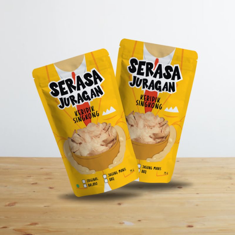 

KERIPIK SINGKONG SERASA JURAGAN