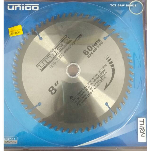Circular Saw 8" x 60T UNICO