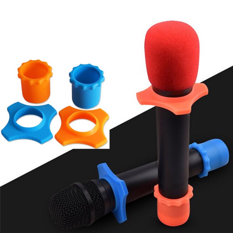 (LUCKID) Ring Pelindung Microphone Wireless Anti Terguling