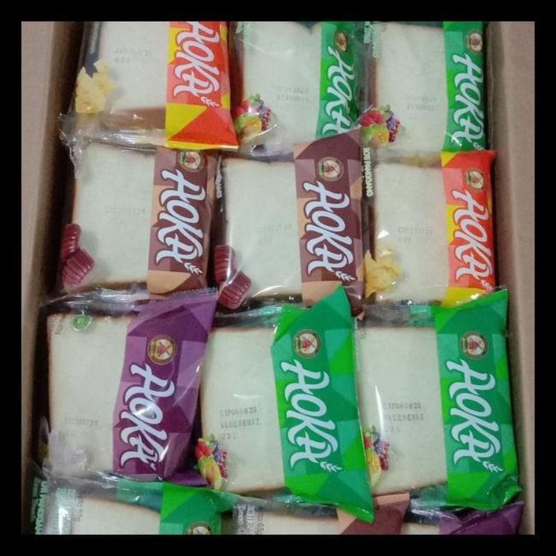 Roti Aoka (65gr). 5 varian rasa grosir halalan thayyiban