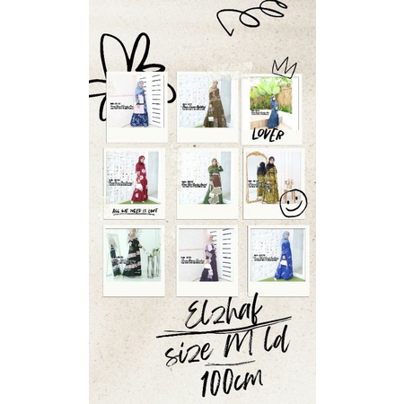 Gamis Twill ory Elzhaf Size M Vol 1