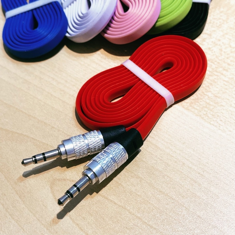 Kabel Audio Aux Audio Auxiliary 3.5mm Iphone Samsung Bagus Murah