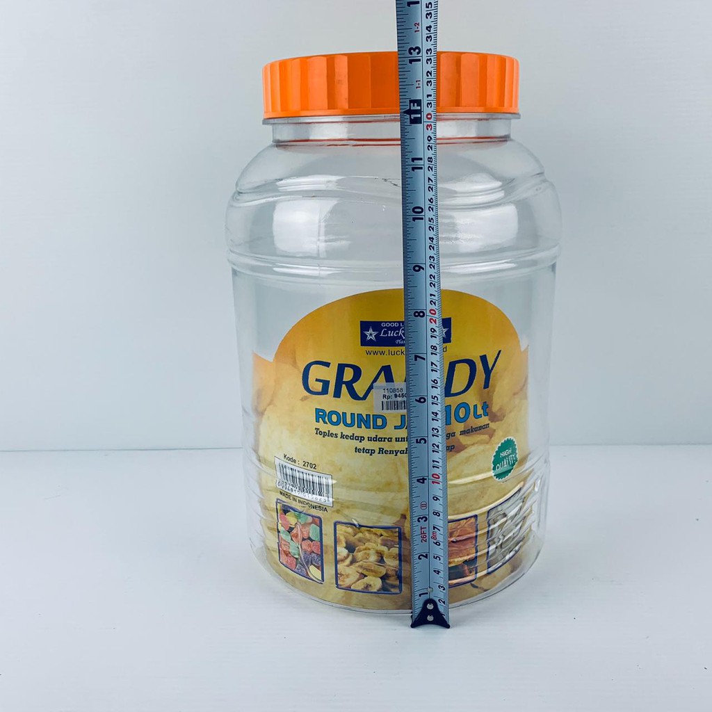 TOPLES GRANDY ROUND JAR 10 LTR 2702