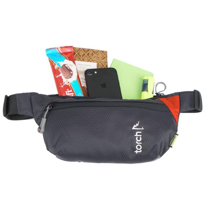 Eklusif Torch Waist Bag Tajimi Abu Bagus