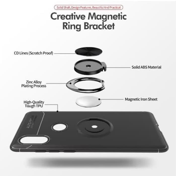 XIAOMI S2 iRing Invisible TPU Soft Case