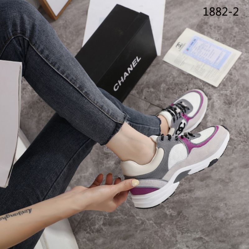 RESTOK Ch4N3L Low Top Trainer Sneakers #1882-2/1882-1