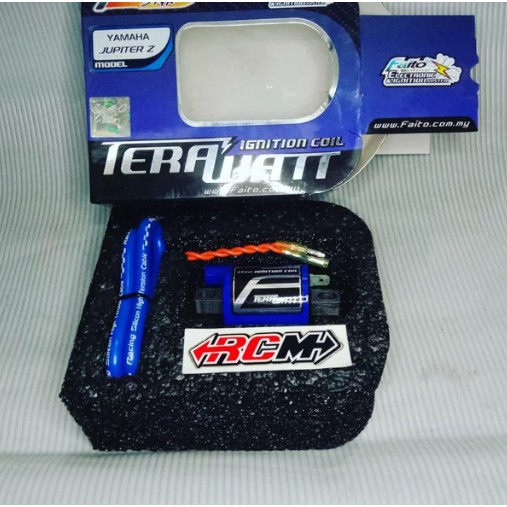 KOIL COIL CUIL KUIL RACING FAITO TERAWATT TERRAWATT TERAWAT UNIVERSAL MOTOR KARBU ORI ORIGINAL FAITO ASLI